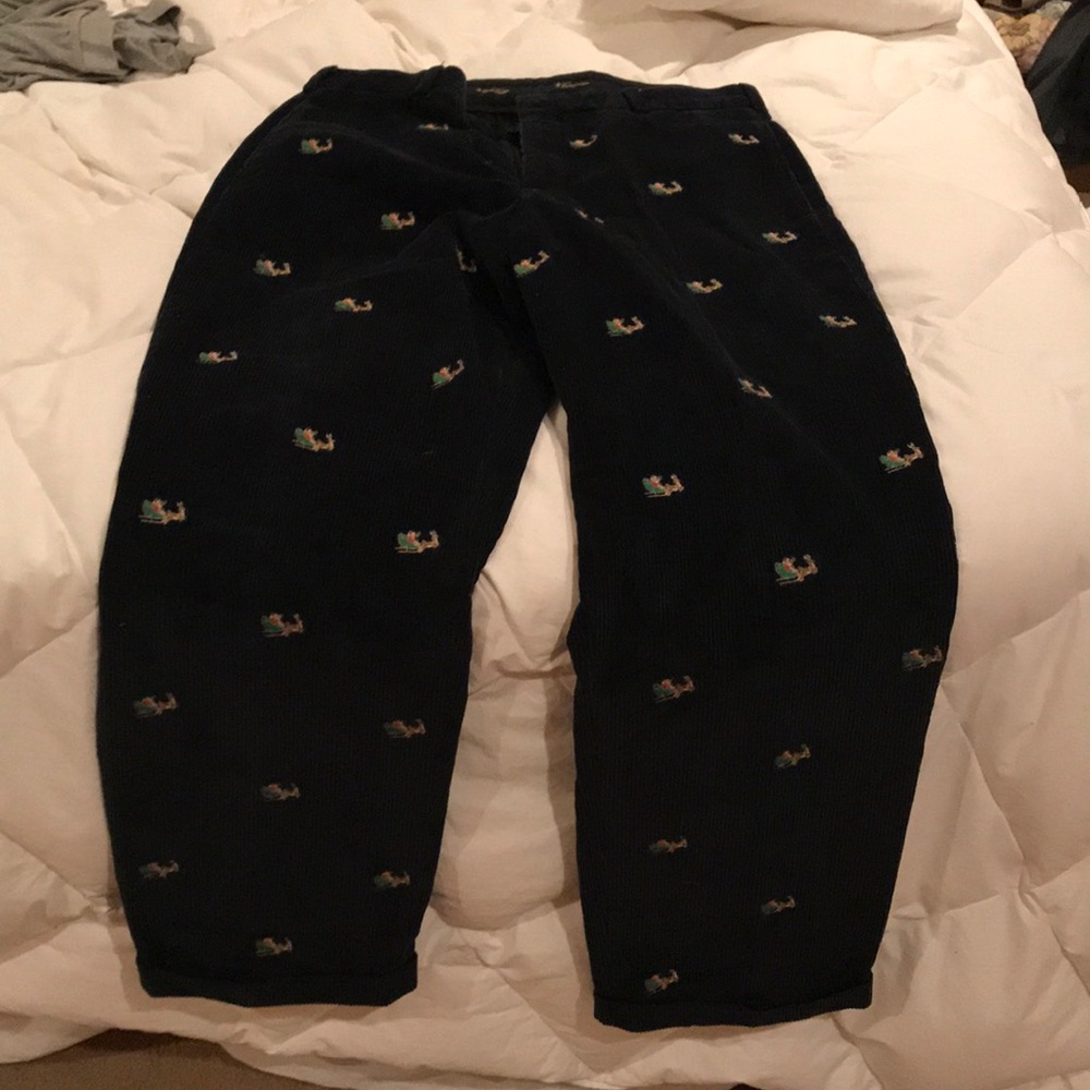 Brooks Brothers Christmas Corduroys